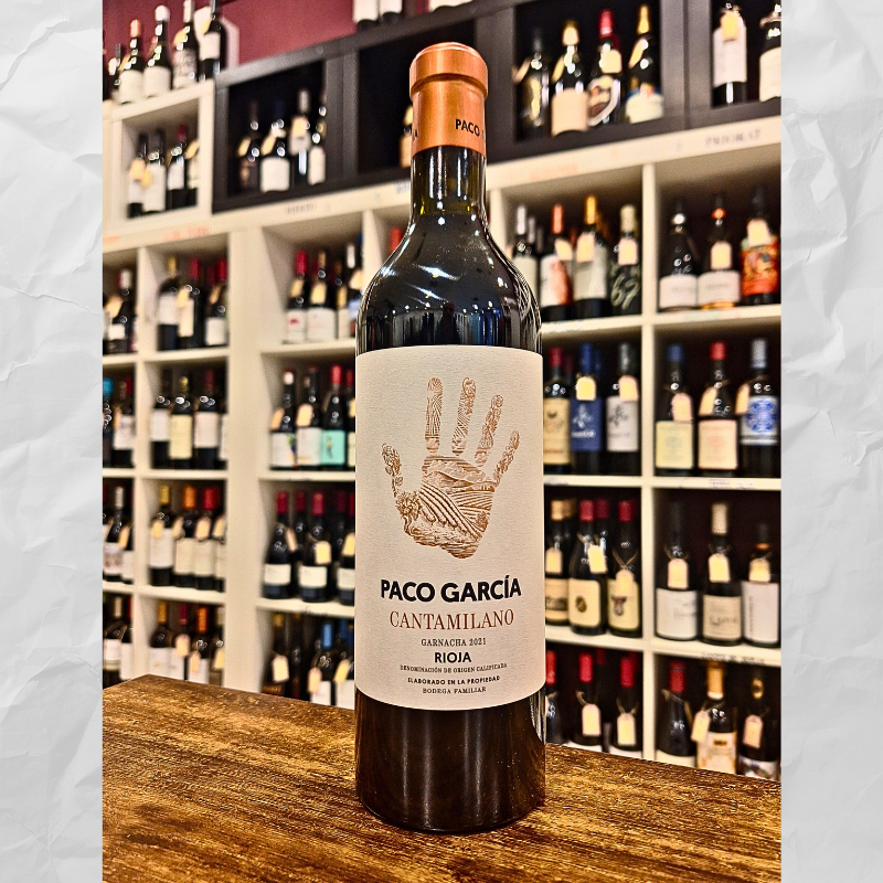 Paco García Cantamilano 2021 - Garnacha Rioja Oriental | Crianza Elegante | 93 Puntos