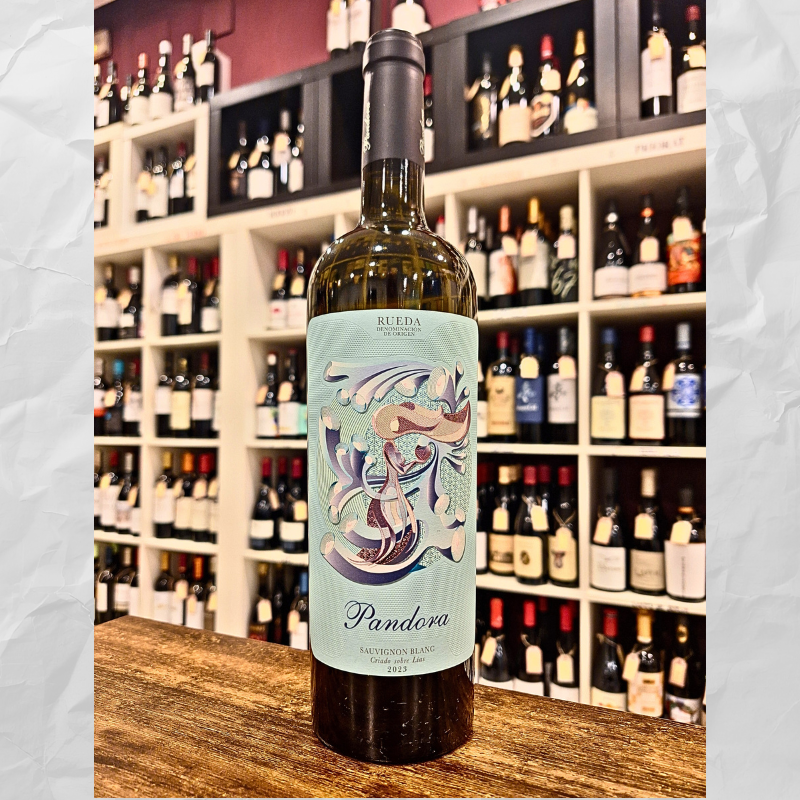 Pandora Sauvignon Blanc 2023 - Blanco Rueda | 91 Pts Peñín | Crianza sobre Lías