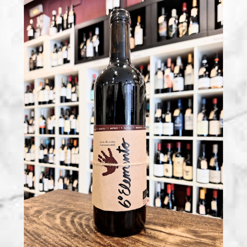Vino Tinto Sexto Elemento 2022 - Bobal Valencia - 92 Puntos Peñín | Bodega Sexto Elemento