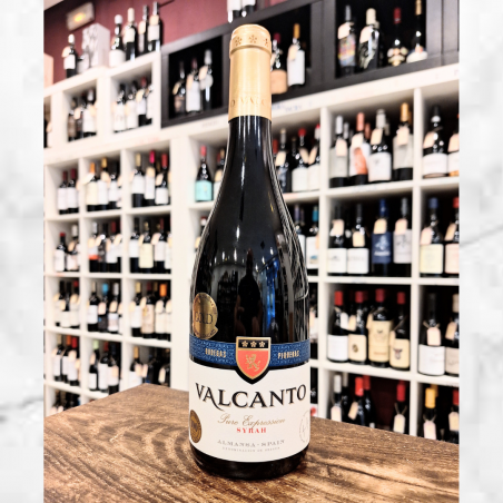 Vino Tinto Valcanto Syrah 2021 - Bodegas Piqueras - DO Almansa | 90 Puntos