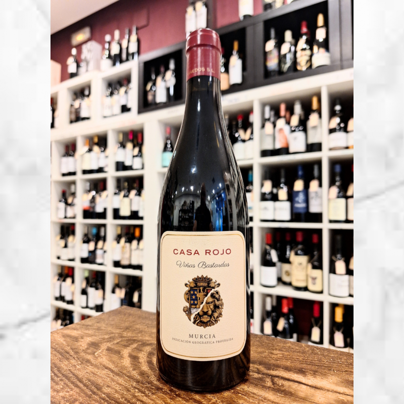 Vino Tinto Las Viñas Bastardas 2023 - Casa Rojo - Coupage Monastrell, Syrah, Garnacha