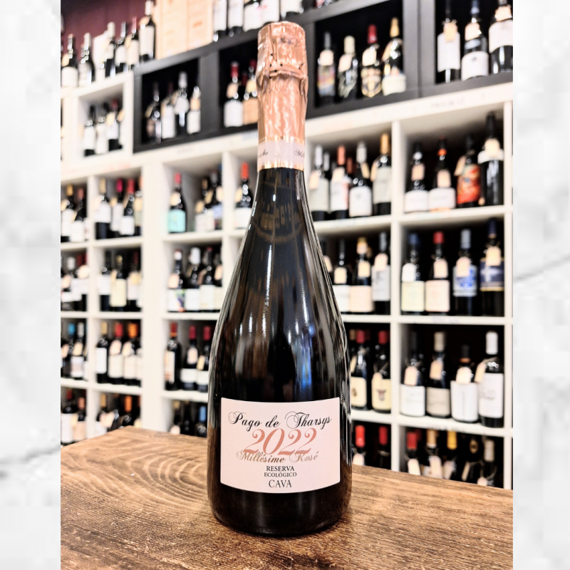 Cava Pago de Tharsys Millésime Brut Reserva Rosado 2022 | D.O. Cava